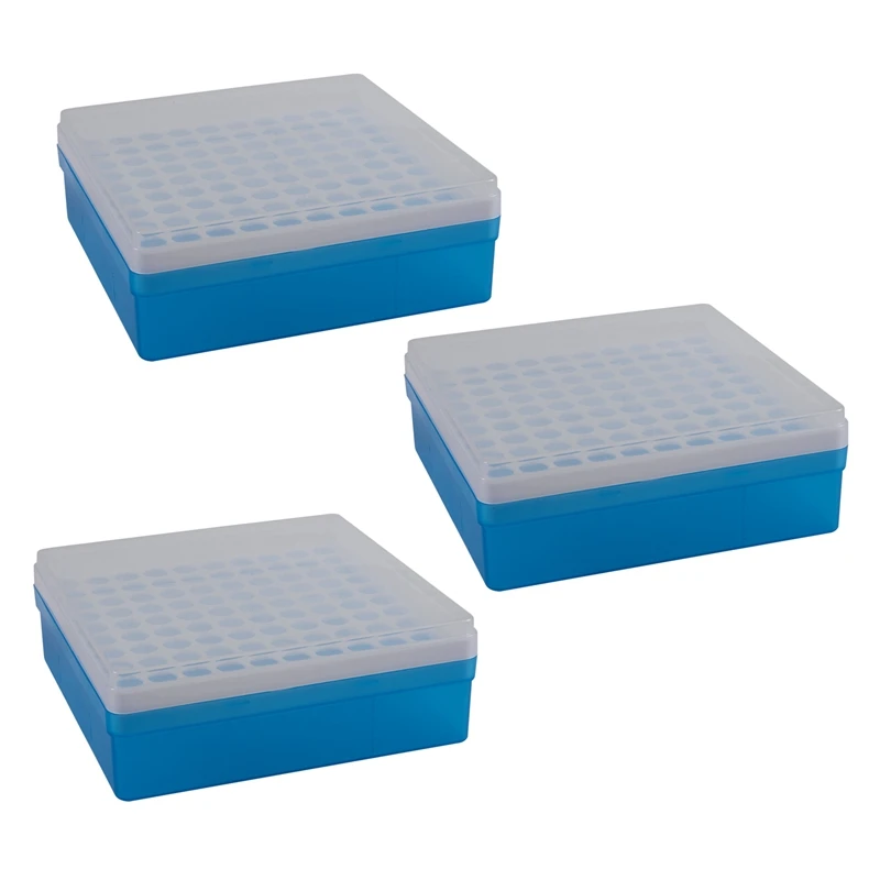 

PPYY-3X Plastic Square 100 Positions Laboratory 1.5Ml Centrifuge Tube Case Box