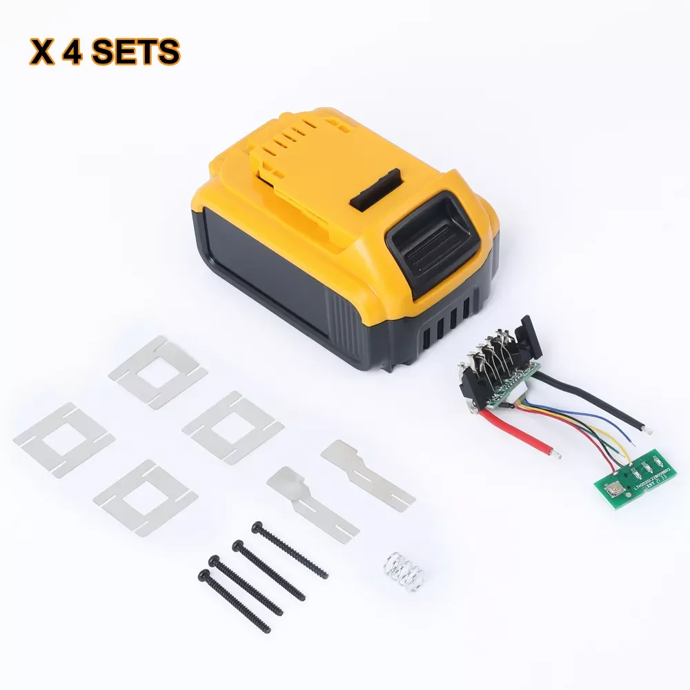 

Литий-ионный аккумулятор DCB200 DCB203 DCB205 для DeWalt 20 в, 4 комплекта