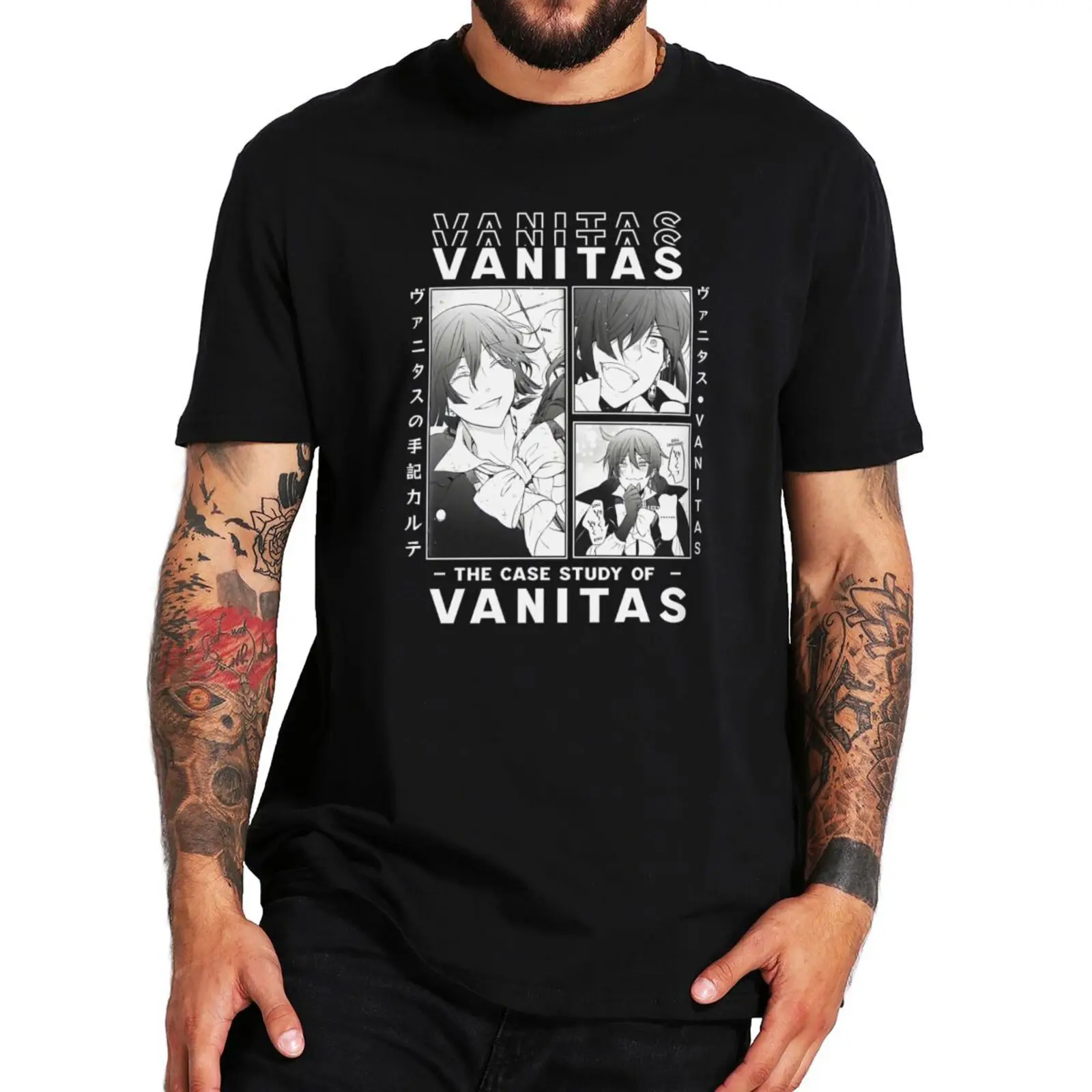 

The Case Study Of Vanitas T-Shirt Vanitas 2022 New Anime Fans Essential T Shirt Casual 100% Cotton Premium Men Clothing