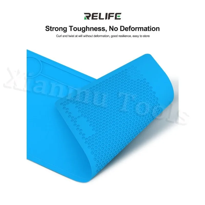 RELIFE RL-004DQ устойчивый к высоким температурам силиконовый ремонтный коврик большой площади BGA PCB мобильный телефон паяльный рабочий коврик инструмент для ремонта (art.: 3920cdae2ffbe) - 3920cdae2ffbe