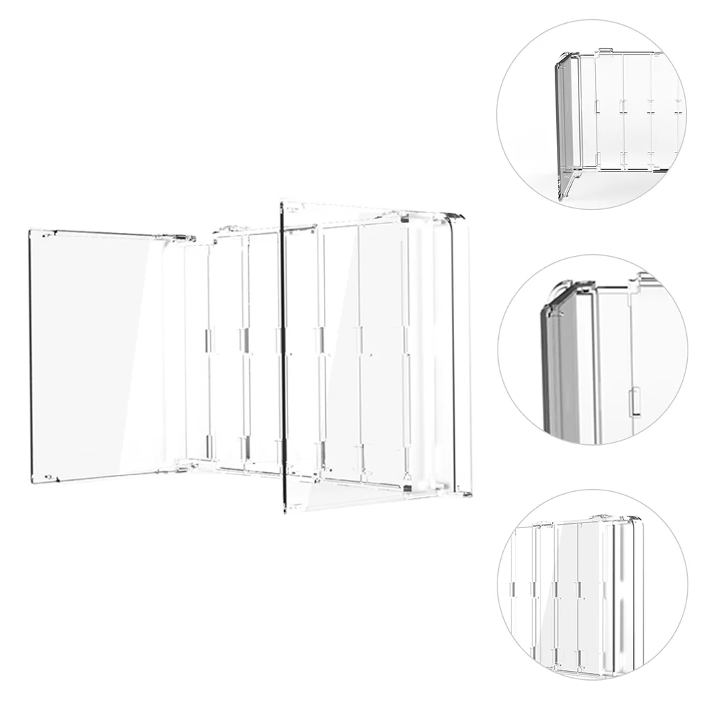 

Game Boxorganizer Storage Case Clear Trading Holders Gaming Deck Holder Travel Games Transparent Playing