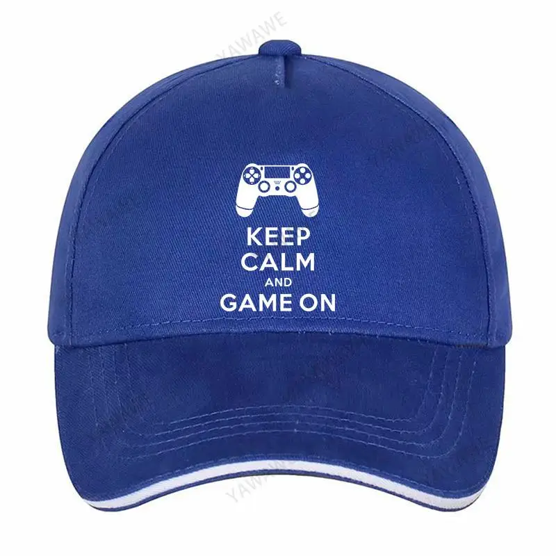 

men Baseball Caps keep calm game on cap summer fashion Baseball hat Summer Casual Adjustabl