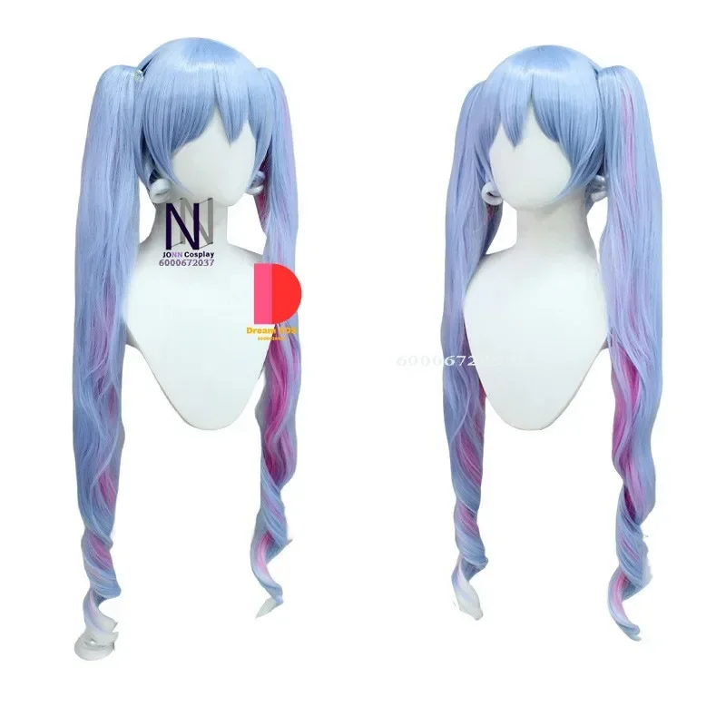 Костюмы для косплея Snow Mikuu милое платье парики шляпа головные уборы приятное