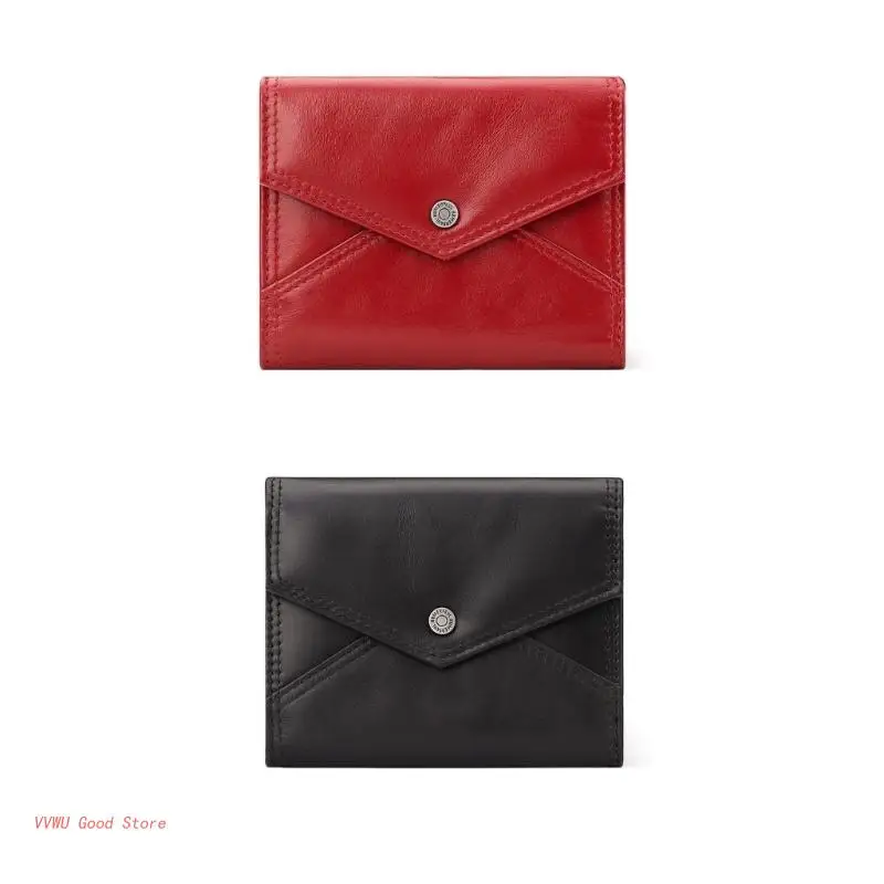 

Кожаный женский кошелек в деловом стиле, женский кошелек, Женская дорожная сумка для денег, держатель для кредитных карт с защитой RFID