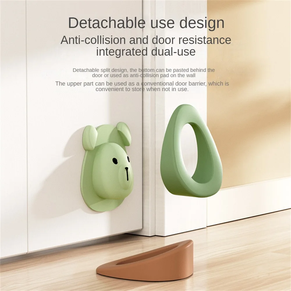 

Top Door Device Sticker Protect Wall Mute Pad Wall Stickers Cute Wall Mute Anti-collision Anti-collision Sticker Household Goods