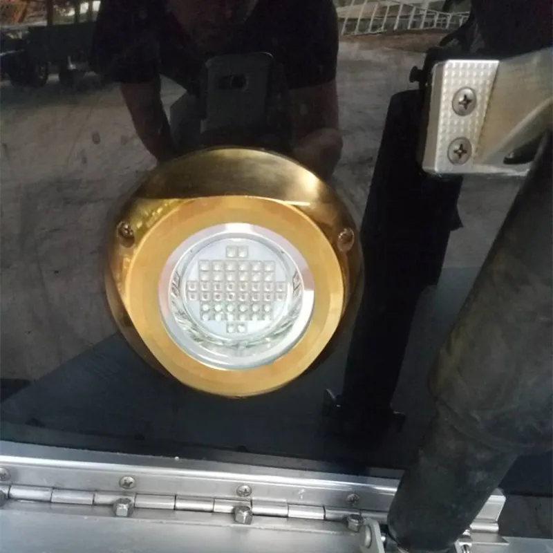 Водонепроницаемый бронзовый корпус IP68 Yuefa 300 Вт 450 RGB RGBW меняющий цвет погружной