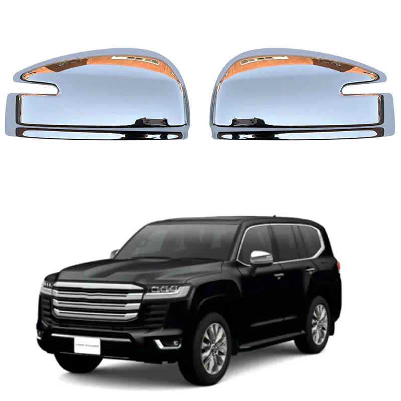 

Для Toyota Land Cruiser 300 LC300 2020 2021 2022 крыло бокового зеркала двери декоративный чехол для зеркала заднего вида