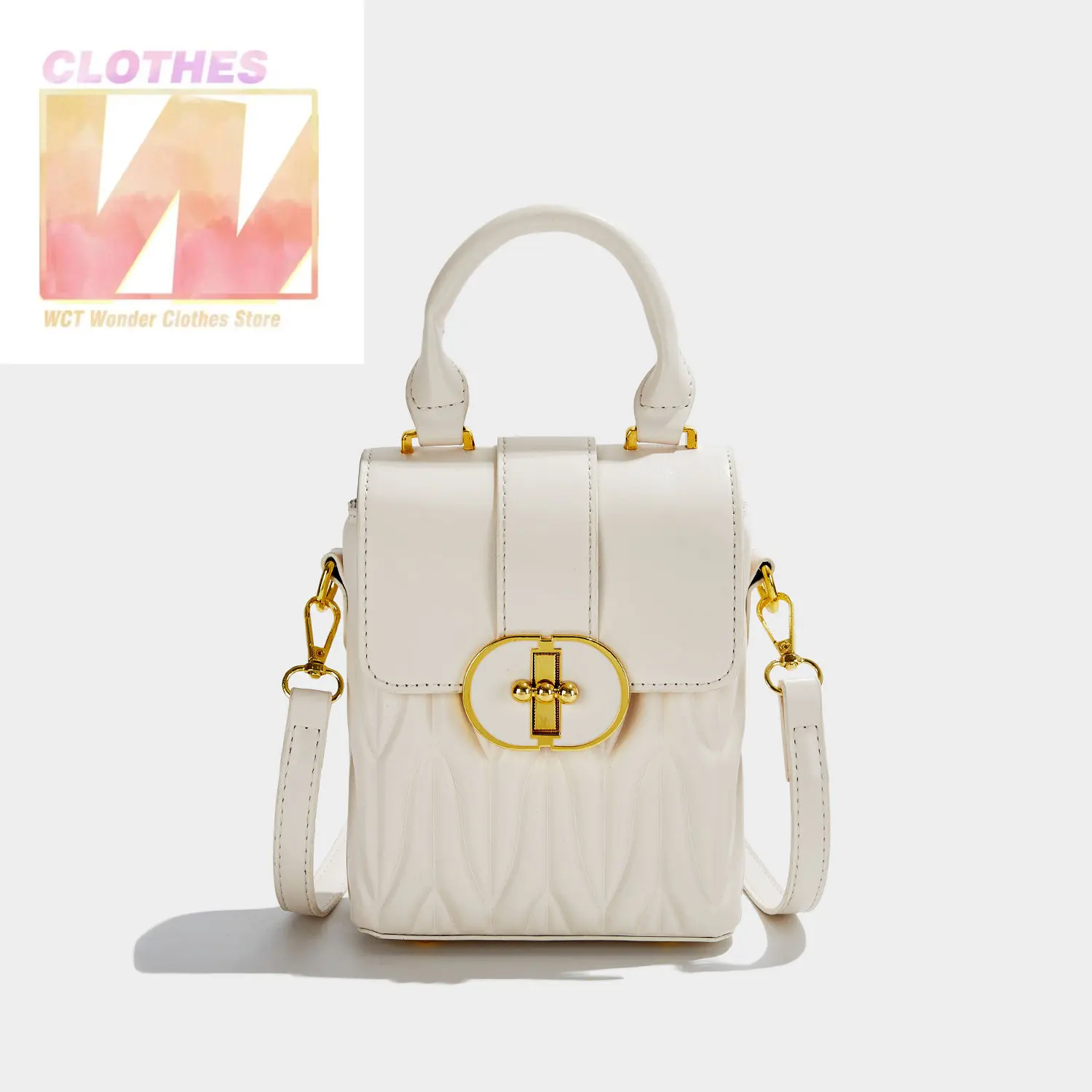 Small Square Bags for Women 2023 New Simple Shoulder Bag Handbags and Purses Pink Bag Japan Brand Top-Handle Mini Phone Bag