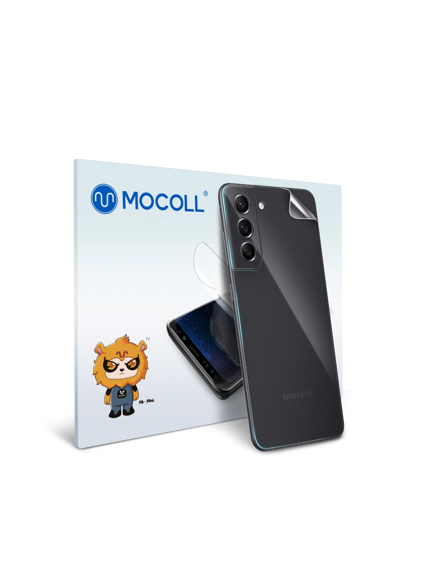 Гидрогелевая защитная пленка MOCOLL для задней панели Samsung Galaxy S22 матовая |