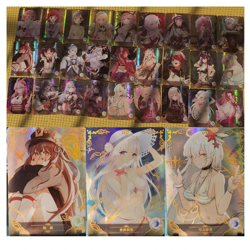 

Оригинальная история богини, редкая Аниме игра богини, кавайная периферийная модель SSR, карточка для мальчиков, Детская фотоигрушка, подаро...