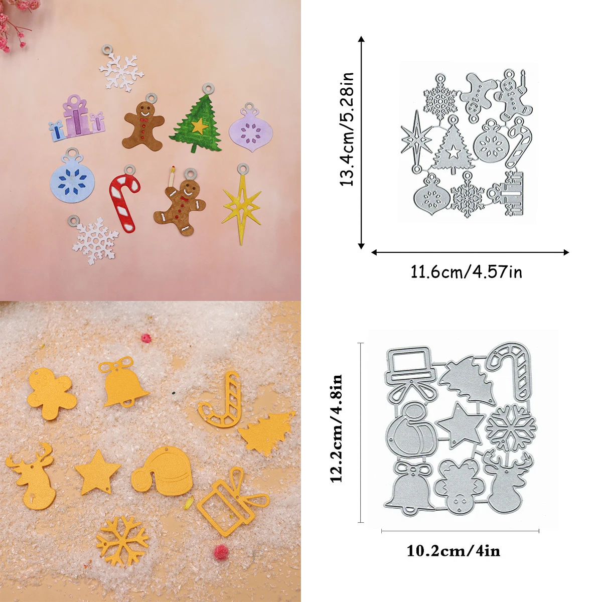 Рождественский комбинированный нож форма сделай сам поздравительная открытка