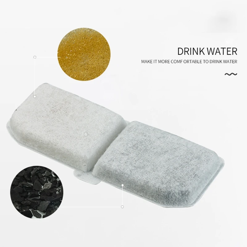 Питьевой фонтанчик для домашних животных 10 шт. поилка-диспенсер прямоугольной