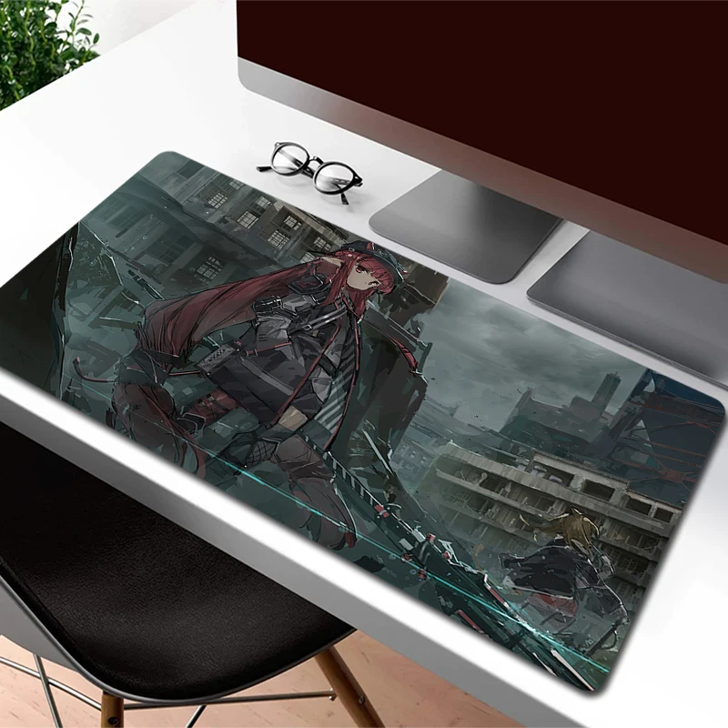Игровой коврик для мыши arknight Kawaii HD с рисунком аниме девушек большой офисный