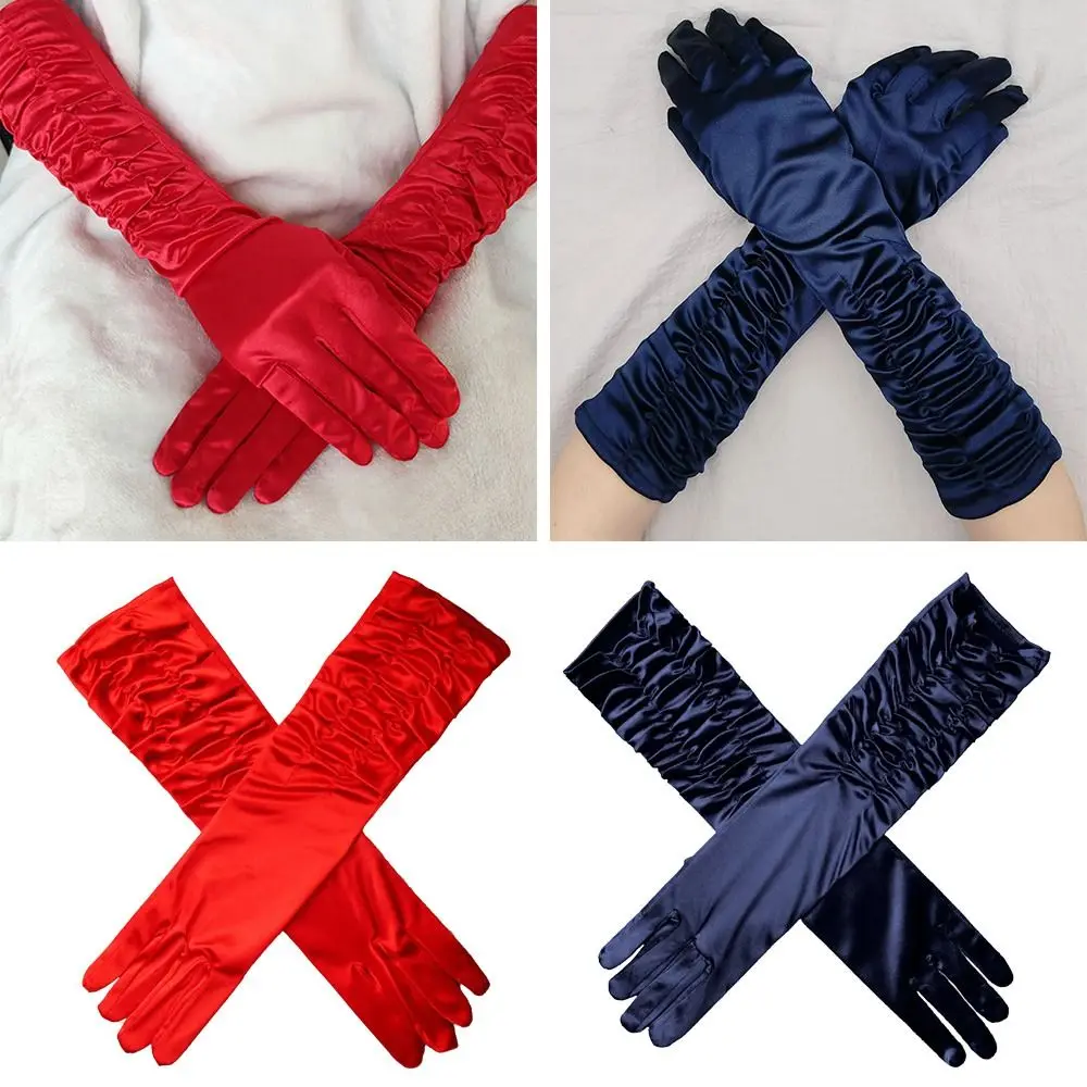 

Accessories Cosplay Party Wedding Bridal Gloves Long Finger Mittens Events Activities Dress Evening Party Gloves