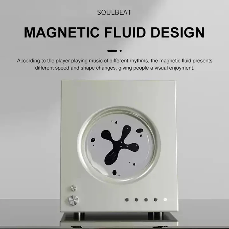 Видеокамера Bluetooth-динамик с бас-ритмом Портативная змея Магнитная жидкость Музыкальная беспроводная компьютерная сабвуферная звуковая система