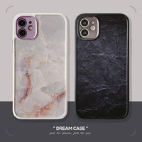ins fashion marble plating all inclusive phone cases for iphone 13 12 11 pro max xr xs max 8 x 7 se girl shockproof soft shell