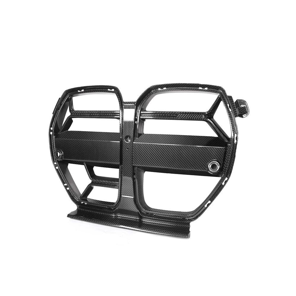 Сухая решетка из углеродного волокна для BMW M3 G80 M4 G82 пластиковая переднего