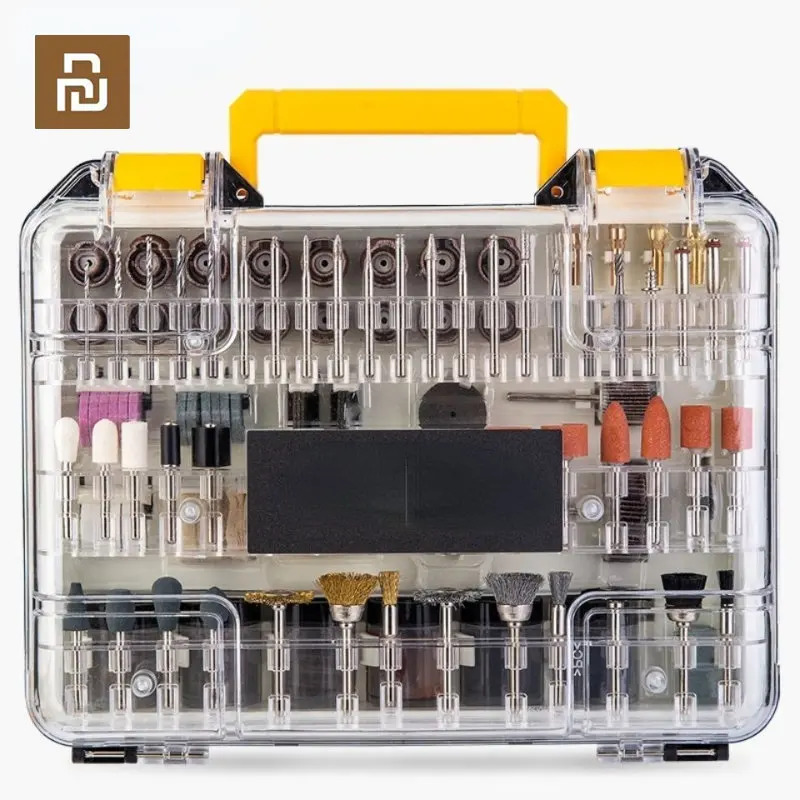 

Youpin Deli Набор бит для вращающихся инструментов электрический шлифовальный станок Drilldriver сверление гравировка резка шлифовка полировка DL6395 для дома