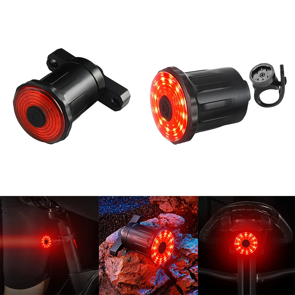 

Bicycle Rear Light Auto Start/Stop Brake Sensing Waterproof MTB Bike Taillight USB Charge Cycling Tail Light Road Bikes Parts