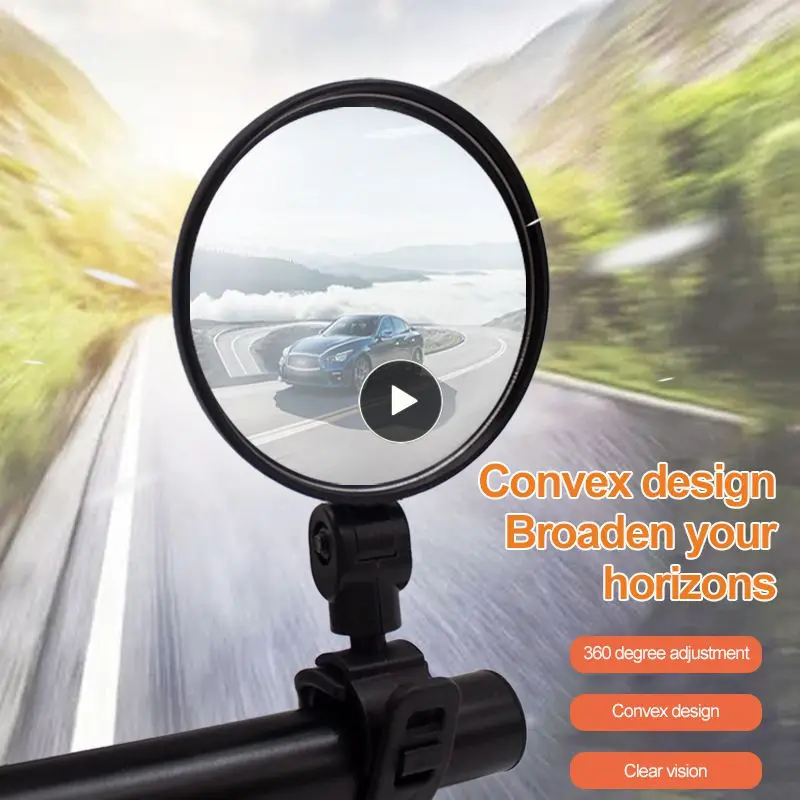 

360° Rotation Bicycle Rear View Mirror Bike Cycling Wide Range Back Sight Reflector Adjustable MTB Mirrors Bike Accessories
