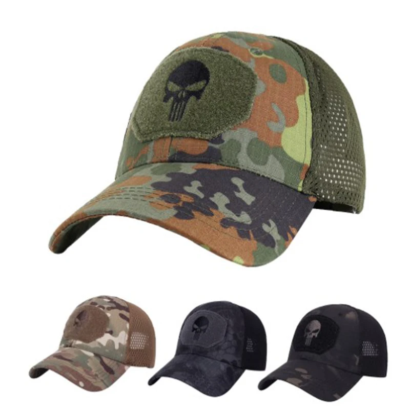 

Military Baseball Caps Camouflage Tactical Army Combat Paintball Basketball Football Adjustable Classic Snapback Sun Hats Men