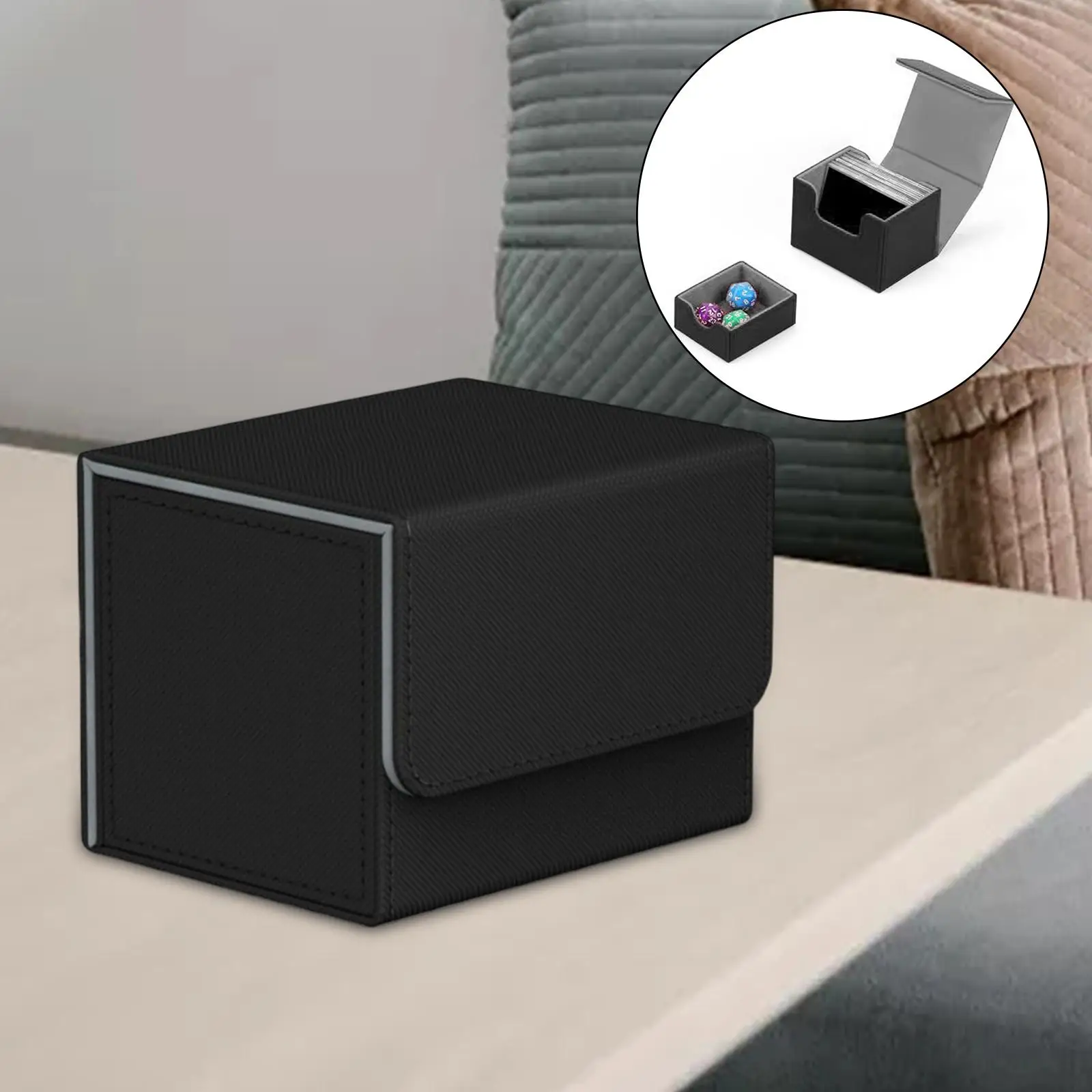 Товар: Ящик для хранения коллекционных карточек для игр на карточных столах "Premium Baseball".