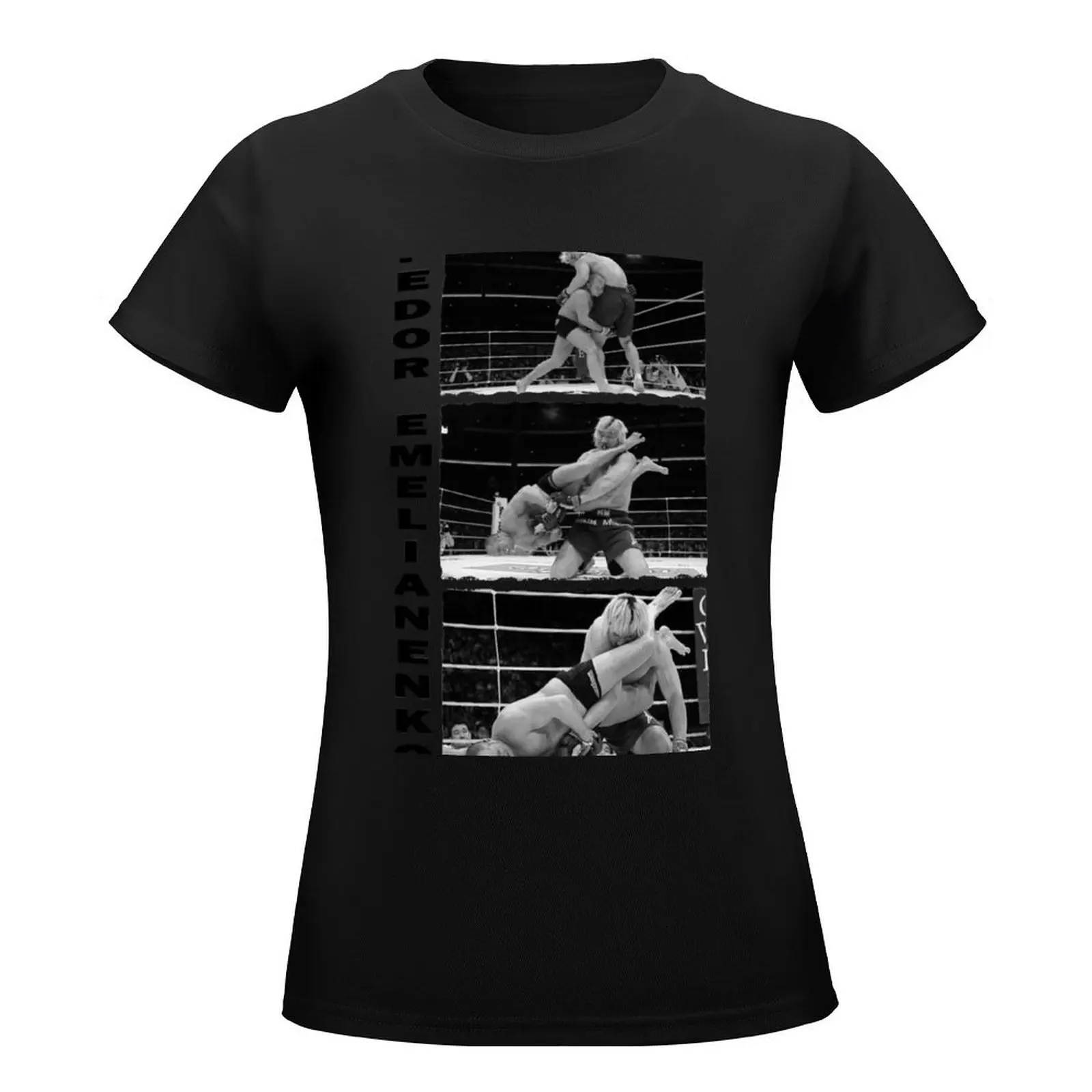 Женская футболка большого размера Fedor emelianko Essential