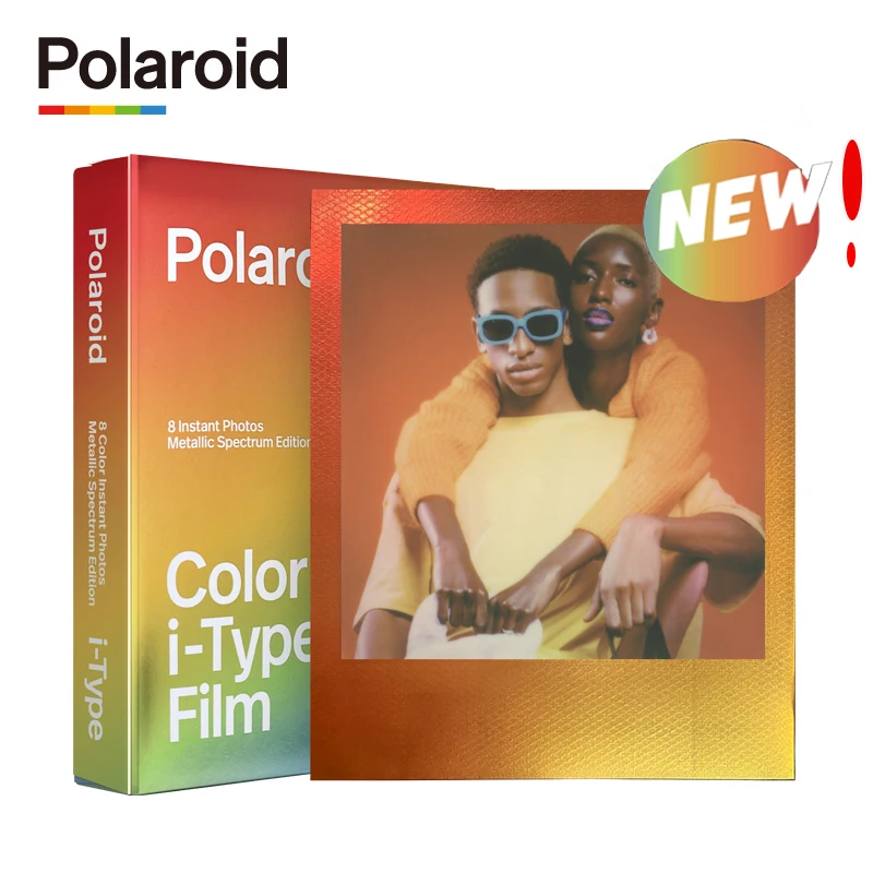 

New Polaroid Originals Instant I-type Film Metallic Spectrum Edition For i-Type/Polaroid Lab Camera(expiration date:2023.06)