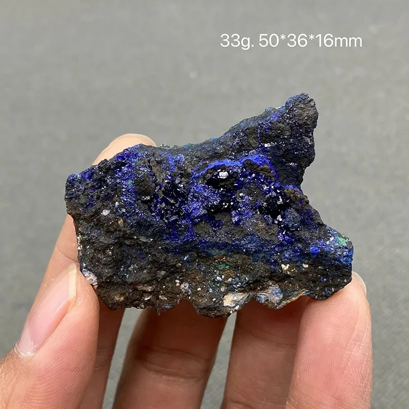 

100% натуральный красивый образец минерала азурит и малахита, камни и кристаллы, целебный кристалл