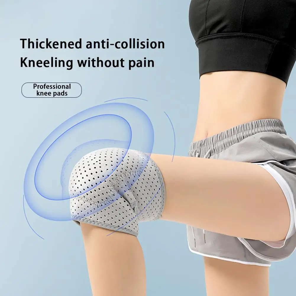 

Дышащий 1 шт. спортивный наколенник для женщин, нескользящий утолщенный наколенник с защитой от столкновений для бега, занятий в помещении, ...