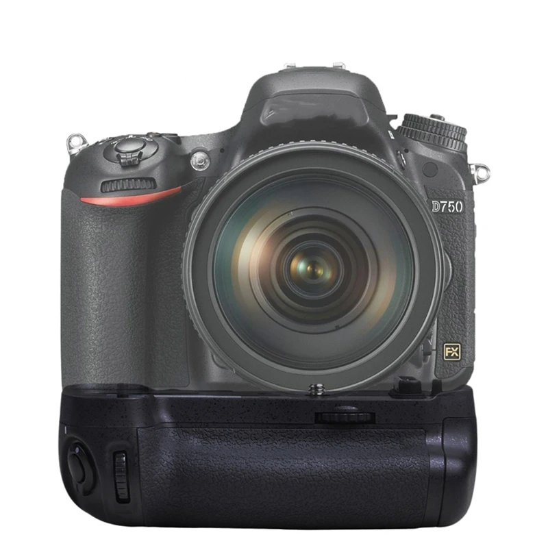 Вертикальный держатель батареи для зеркальной камеры Nikon D750 MB-D16 с батареей EN-EL15