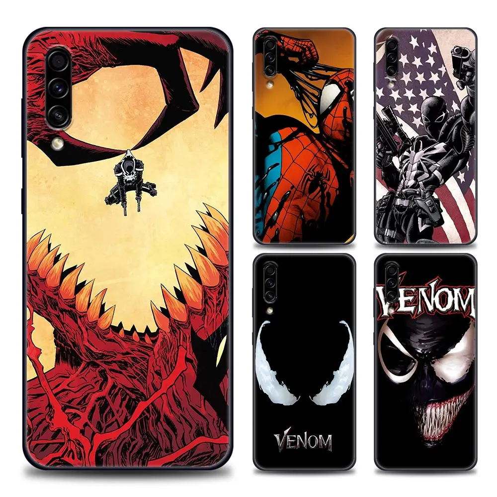 

Marvel Avengers Venom Fundas Coques Case for Samsung A10 A20 A30 A40 A50 A60 A70 A90 Note 8 9 10 20 Ultra 5G Case Capa Para