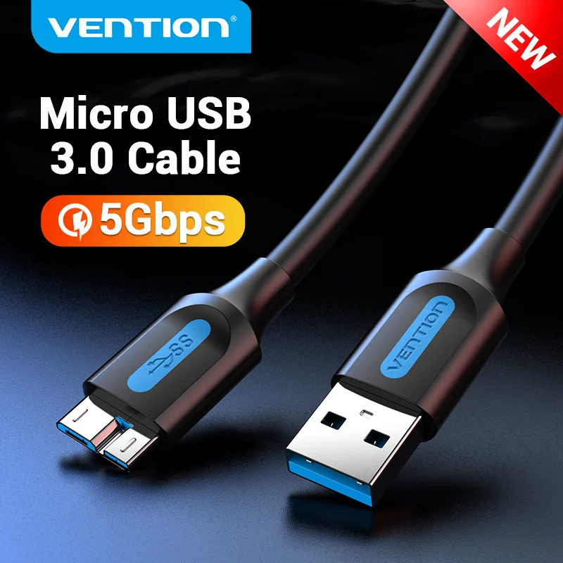 Фото Кабель Vention Micro USB 3 0 А для быстрой зарядки и передачи данных кабель Мобильный