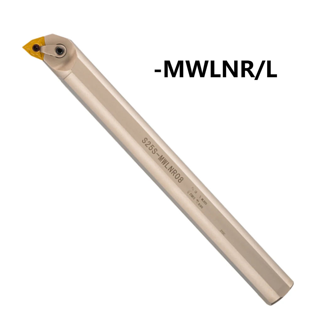 LIHAOPING S16Q-MWLNR08 S20R-MWLNR08 S25S-MWLNR08 Внутренние токарные инструменты с белым покрытием MWLNR