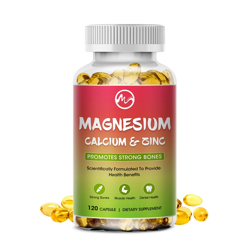 

Minch Magnesium Calcium Zinc Complex Vitamin D3 Energy Supplement Prevent Osteoporosis Leg Cramp Improve Immun Consolidate Teeth