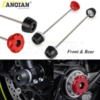 front rear axle spindle bobbins for ducati panigale 1199 r 2013 2014 2015 2016 2017 wheel frame slider crash pads protection
