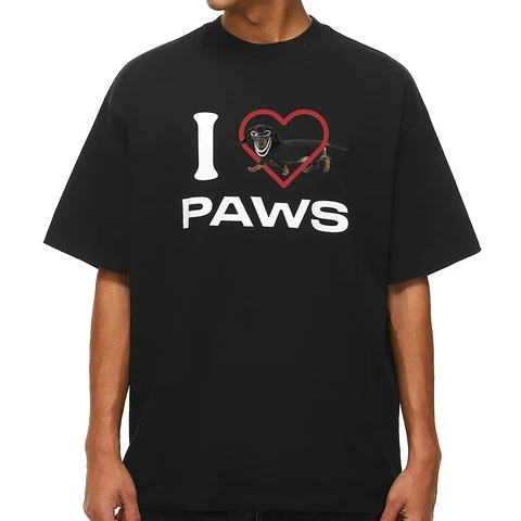 Хлопковая футболка I LOVE DOG