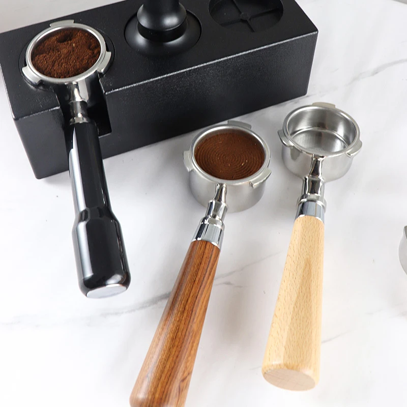 51 мм бездонный портафильтр для кофе деревянная ручка Ec680 Ec685 сменная корзина