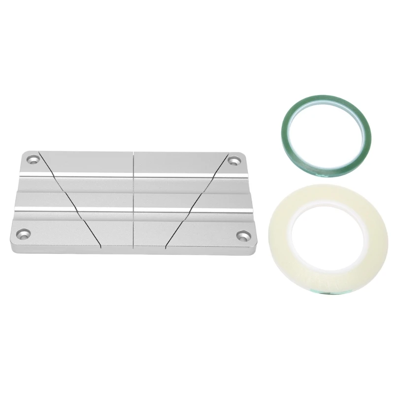 

Precise Size Tape Splicing Block 1/4 10Inch Tape Splicing Set for Open Reel