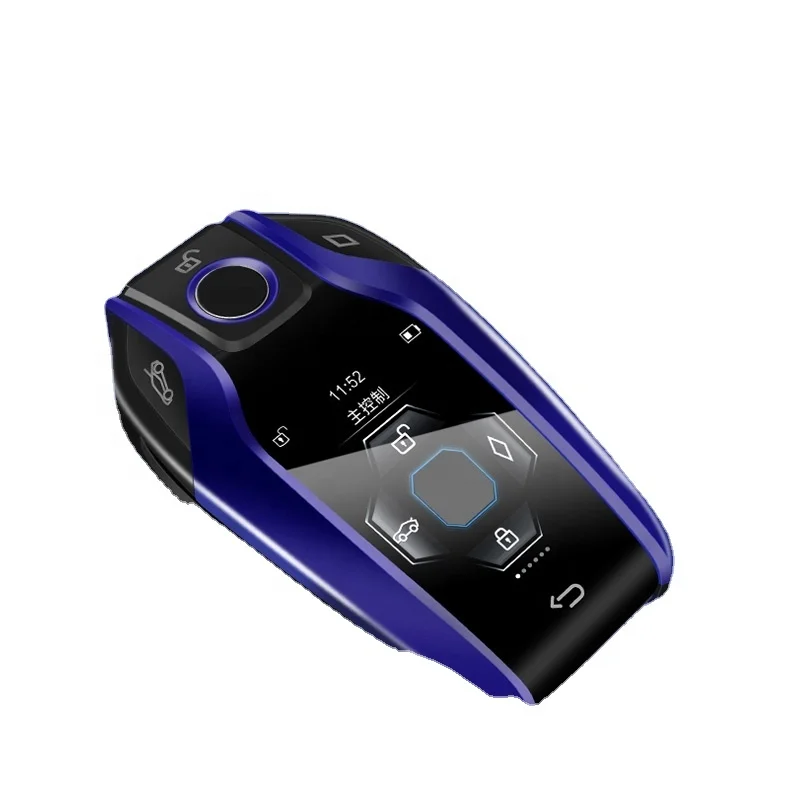 

New touch screen LCD car keys support comfortable entry