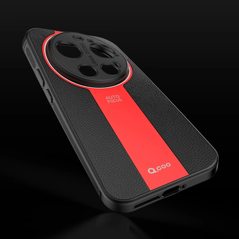 Чехол для Xiaomi 17 Ultra, магнитный роскошный кожаный чехол Lichi + мягкий ТПУ, ультратонкий защитный матовый чехол для Xiaomi Mi 17 Ultra (art.: 3920d48b02abc) - 3920d48b02abc