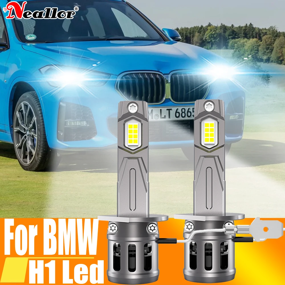 

2 шт., Автомобильные светодиодные лампы H1, 12 В, для BMW E30, E36, E34, E70, E53