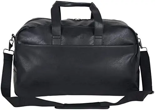 

Port Duffel Pebbled Vegan Leather Carry On Shoulder Duffle Travel Bag, Black, 15 Totoro music box Kikis delivery service Sailor