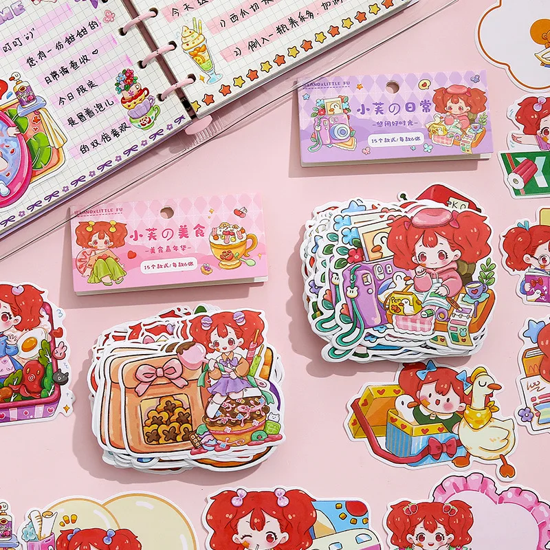 

10 Packs Total 900PCS Kawaii Little Girl Sweet Life Memo Pad Set DIY Journal Diary Decoration Supplies Free Shipping