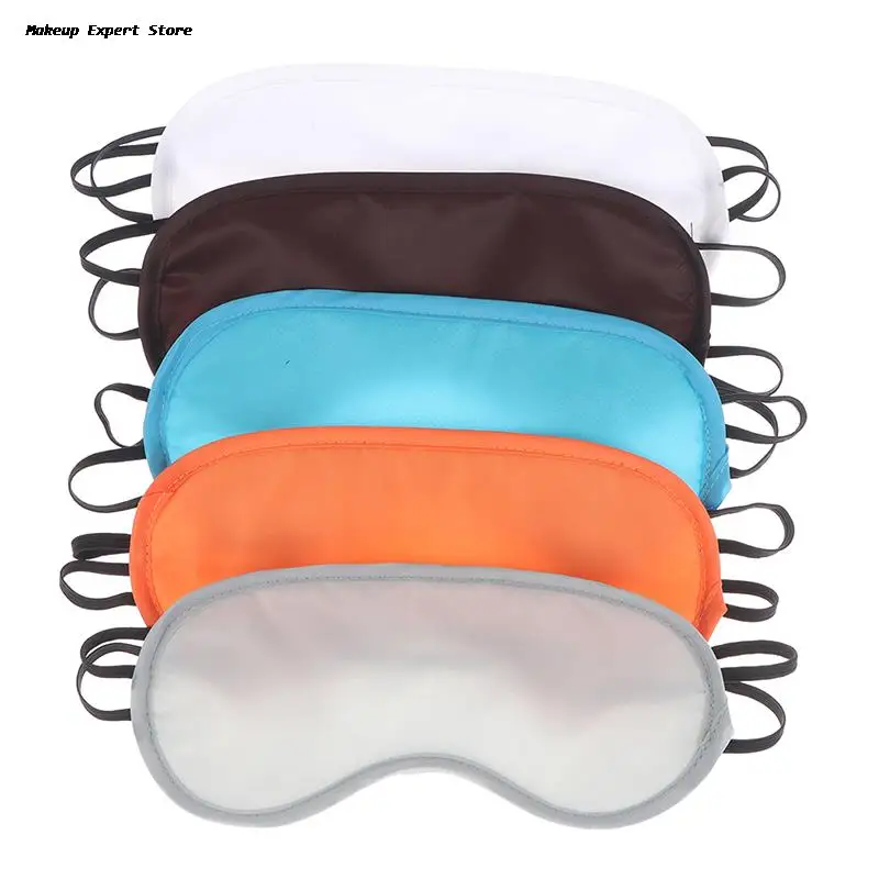 

10Pcs Eye Mask Relax Massager Padded Sleep Cover Travel Blindfold Shade Eye Patch Night Eyeshade Beauty Tools