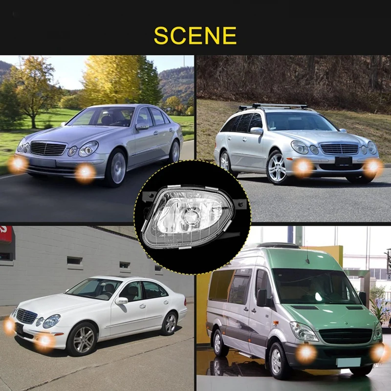 Автомобильные противотуманные фары для Mercedes-Benz W211 2003-2006 E200 E220 E240 E280 E300 E320 E350 E420 E500
