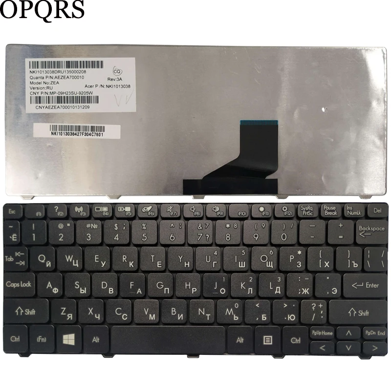 Русская клавиатура для Gateway Mini LT21 LT25 LT27 LT28 LT2100 LT32 для Packard Bell Dot SPT SE 723 SE2 S-E3 S E2 SE3 SC, Черная
