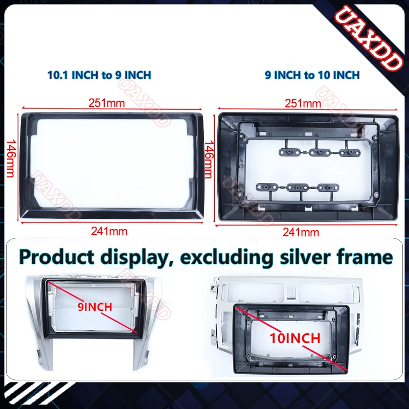 Автомобильный CD 9-дюймовый 10 1-дюймовый универсальный Android-радио стереоэкраны