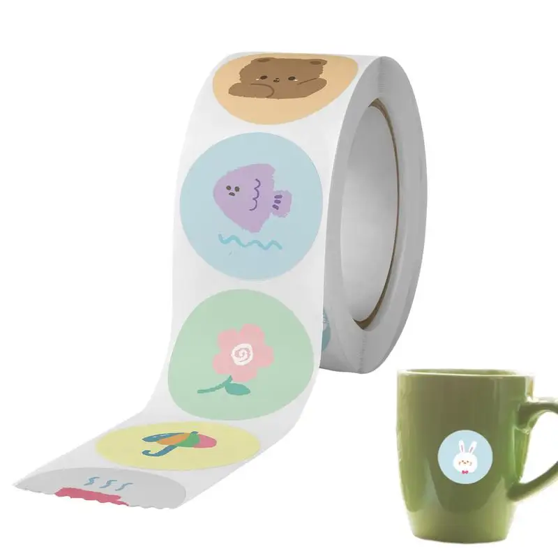 

Scrapbooking Sticker Rolls 500pcs Reward Stickers For Kids Scrapbooking Supplies Stickers For Journal Planner Photo Frame Decor