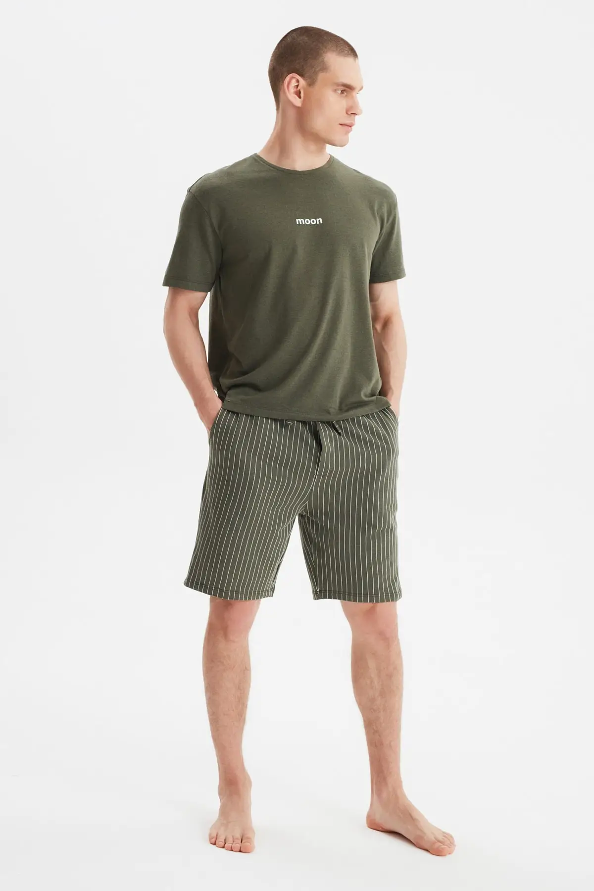 

Trendyol Tagline Knitted Pajamas Set THMSS21PT1005